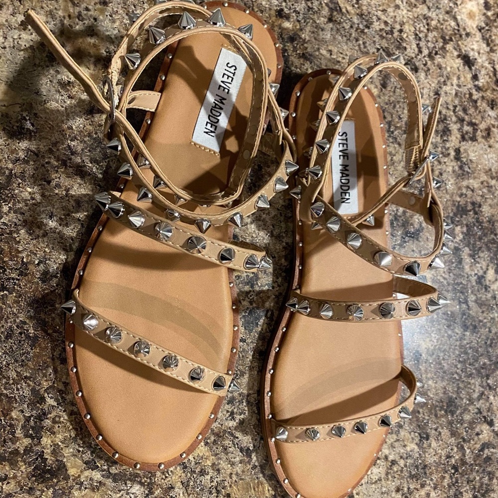 Steve Madden studded gladiator sandals